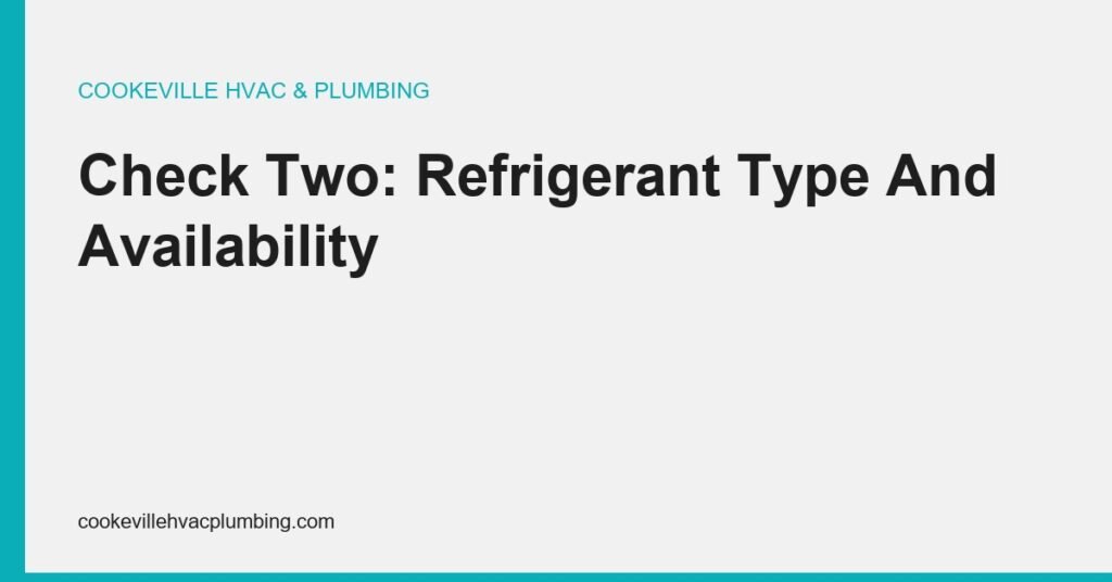 A condenser data plate showing an older refrigerant type that is increasingly costly to source.